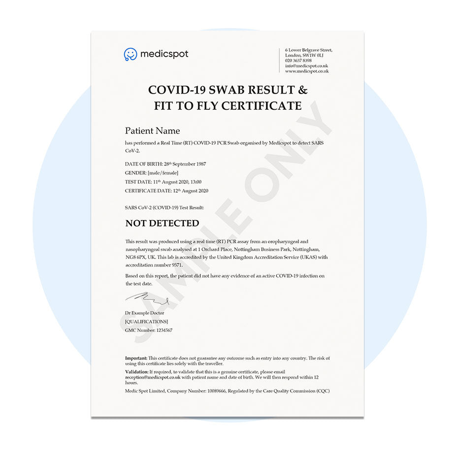 Private Covid Test in St Albans NextDay Results