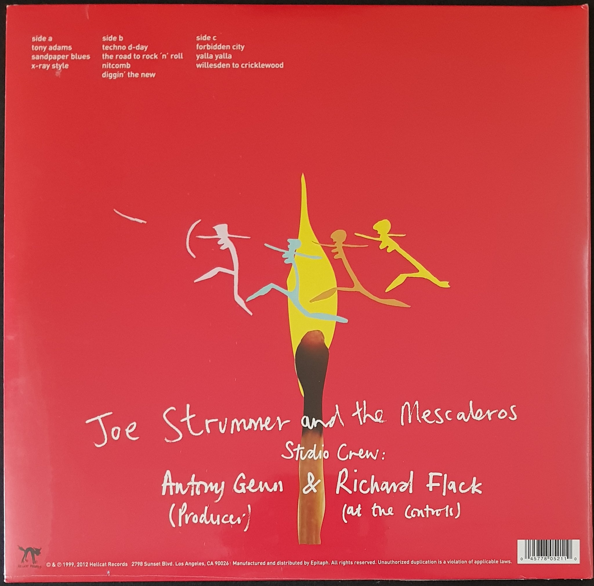 JOE STRUMMER AND THE MESCALEROS／ROCK 〜 人気商品ランキング 3840円