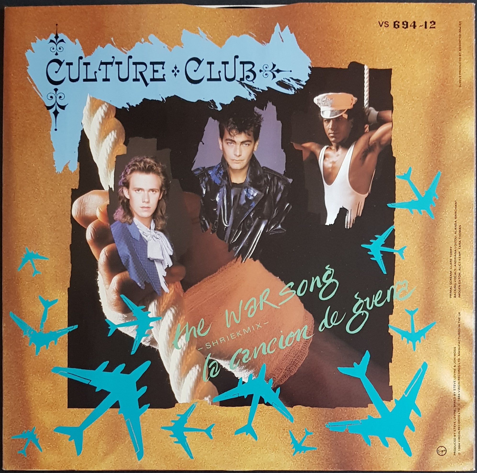 Culture Club - The War Song (Ultimate Dance Mix) – Vicious Sloth  Collectables