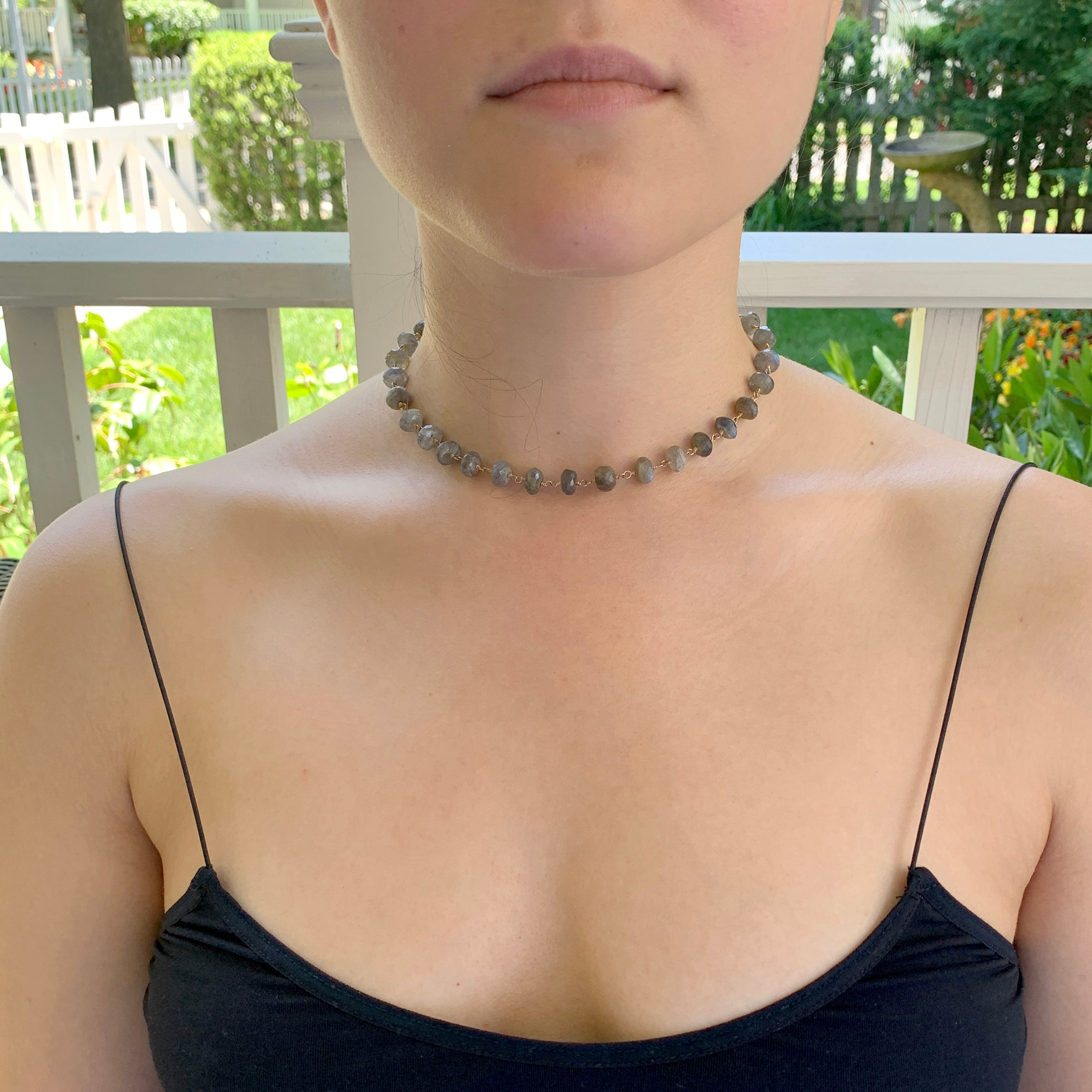 Labradorite Choker