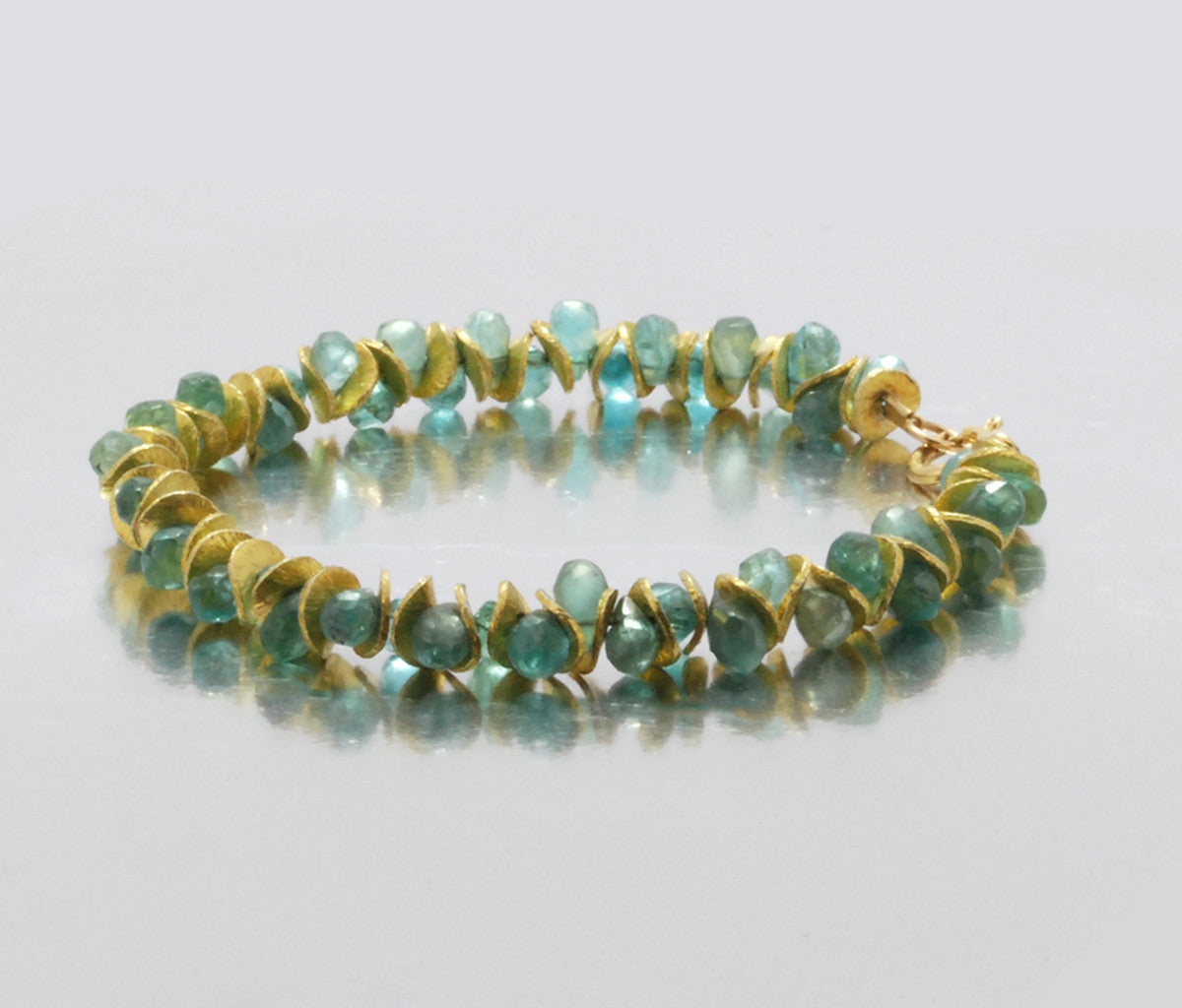 Signature Aqua Apatite Bracelet