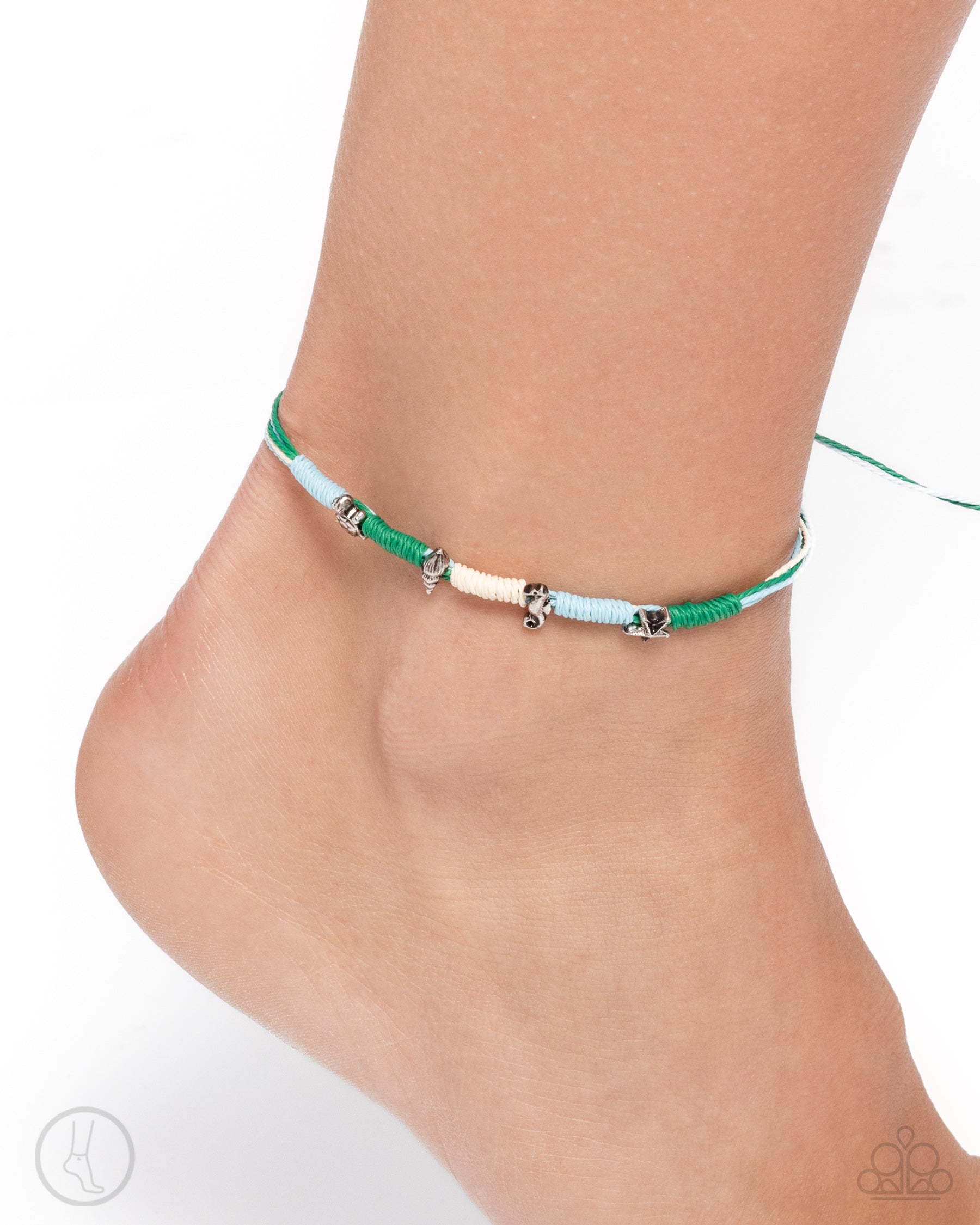 Paparazzi Turtle Task - Multi Anklet