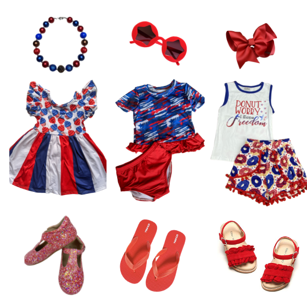 Girls July 4th Outfits