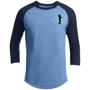 Bat Flip (Black)  Sporty T-Shirt