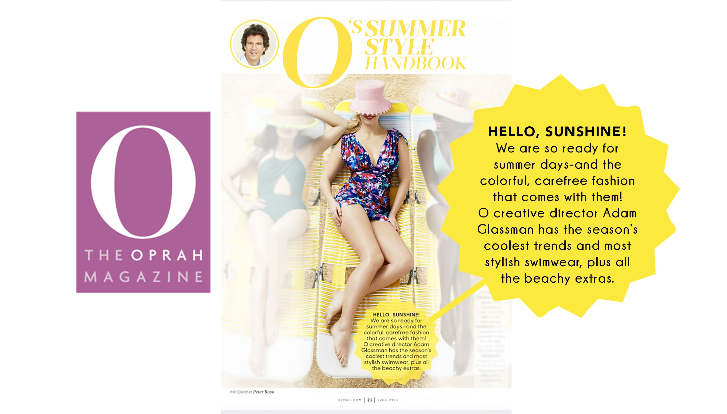 Mazu Swim featured in Oprah Magazine O-Magazine