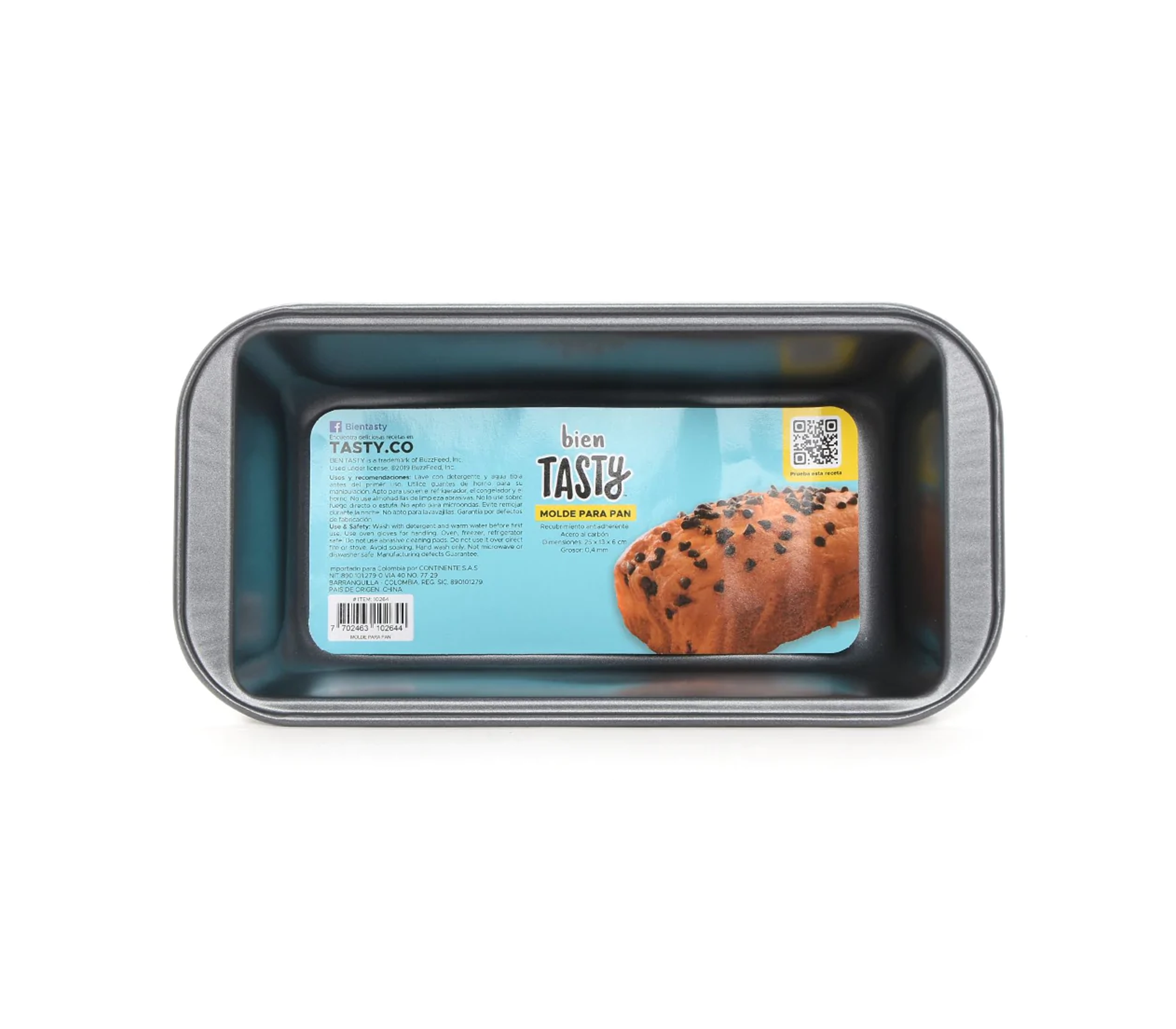 Molde para pan de acero Tasty – 