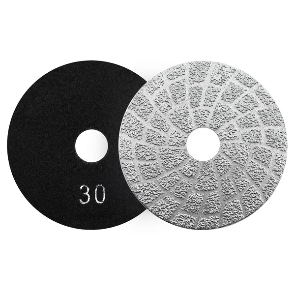 SHDIATOOL 6pcs/Set Diamond Polishing Pads Wet Sanding Disc for