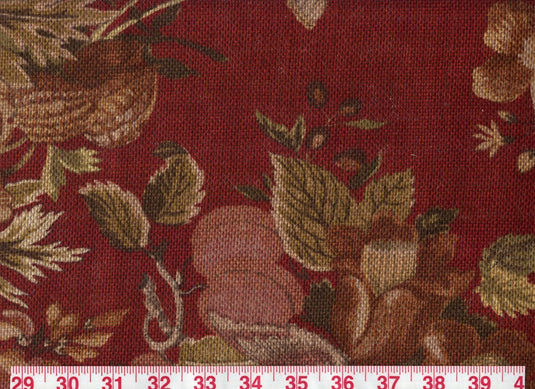Ralph Lauren-Bannerman Floral / Bordeaux – OverStock Fabrics