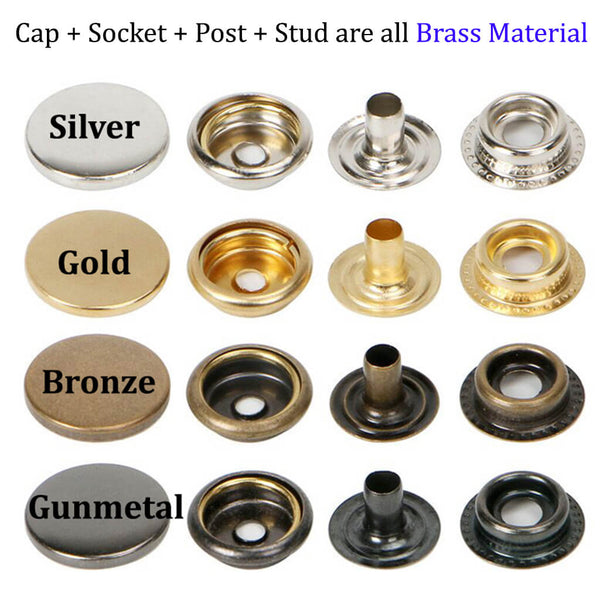 Utility Snap Fasteners For Leather Snap Buttons For Leather Fasteners –  SnapS Tools
