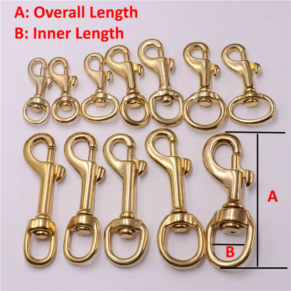 Lobster Clasp Claw Swivel for Strap Push Gate Swivel Snap Fashion