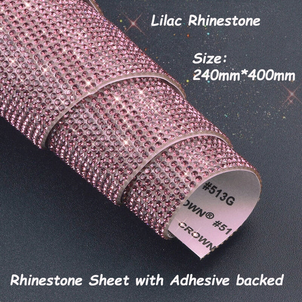Stretchable Rhinestone Fabric Stretch Rhinestone Mesh for Decorations –  SnapS Tools