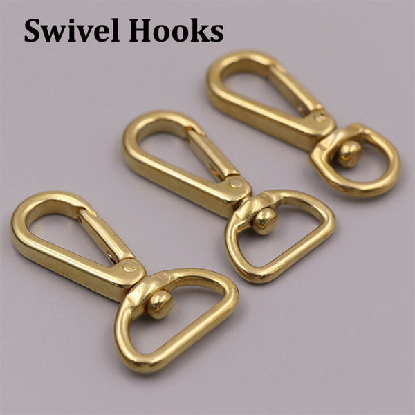 QIILU Snap Hooks With Trigger Snap,Swivel Clasps Lanyard Snap Hook,65mm  Stainless Steel Lobster Claw Clasps Swivel Clasps Lanyard Snap Hooks With  Trigger Snap For Keychain Dog Leash DIY Bags 