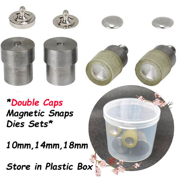  50 Sets Magnetic Purse Snap Clasps Button/Great for Closure  Purse Handbag Clothes Sewing Craft Silver : Everything Else