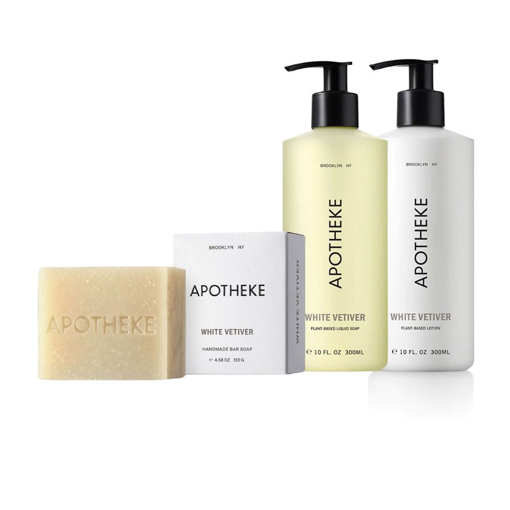 White Vetiver Body Care Bundle