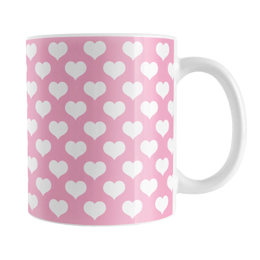 Cute Pink Hearts Pattern Tumbler Cup – Amy's Coffee Mugs