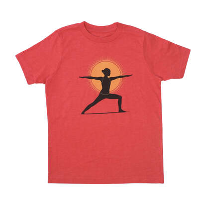 delicaat Brullen Talloos Warrior Pose Yoga Girls T-Shirt – Makoshey