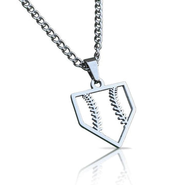 CC Sport Baseball Mom Double Charm Necklace | Chelsea Charles Jewelry