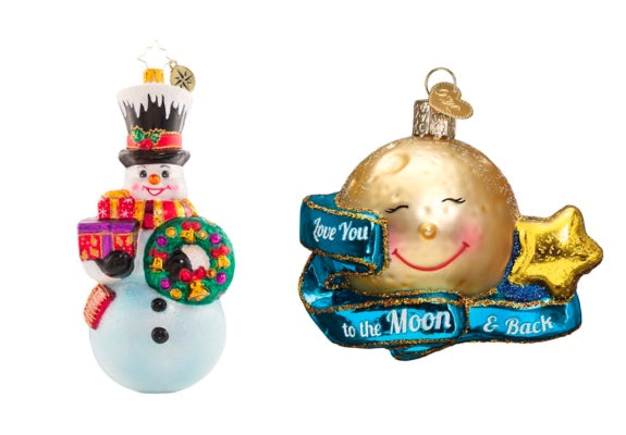Glass Christmas Ornaments From Christopher Radko & Old World Christmas