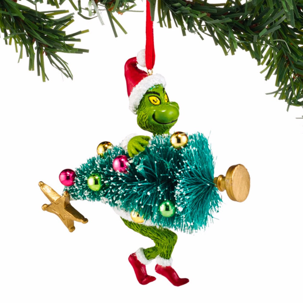 Grinch Stealing Tree Ornament Annual Ornaments