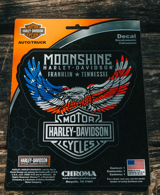 Moonshine Circle Patch — Moonshine Harley-Davidson