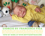 Giorgio by Francesca Figa (20"+Full Limbs)  *This is a CUSTOM Reborn Baby.