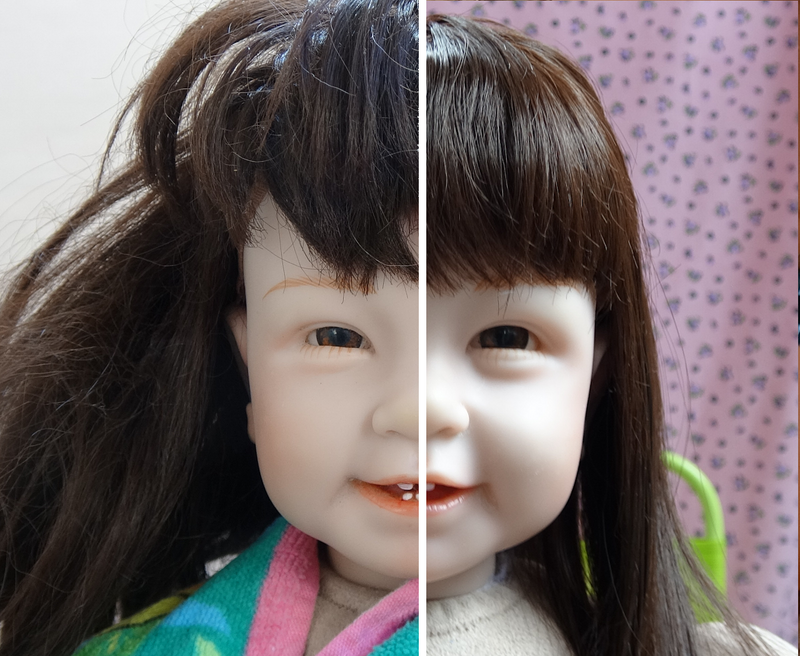 reborn doll hair