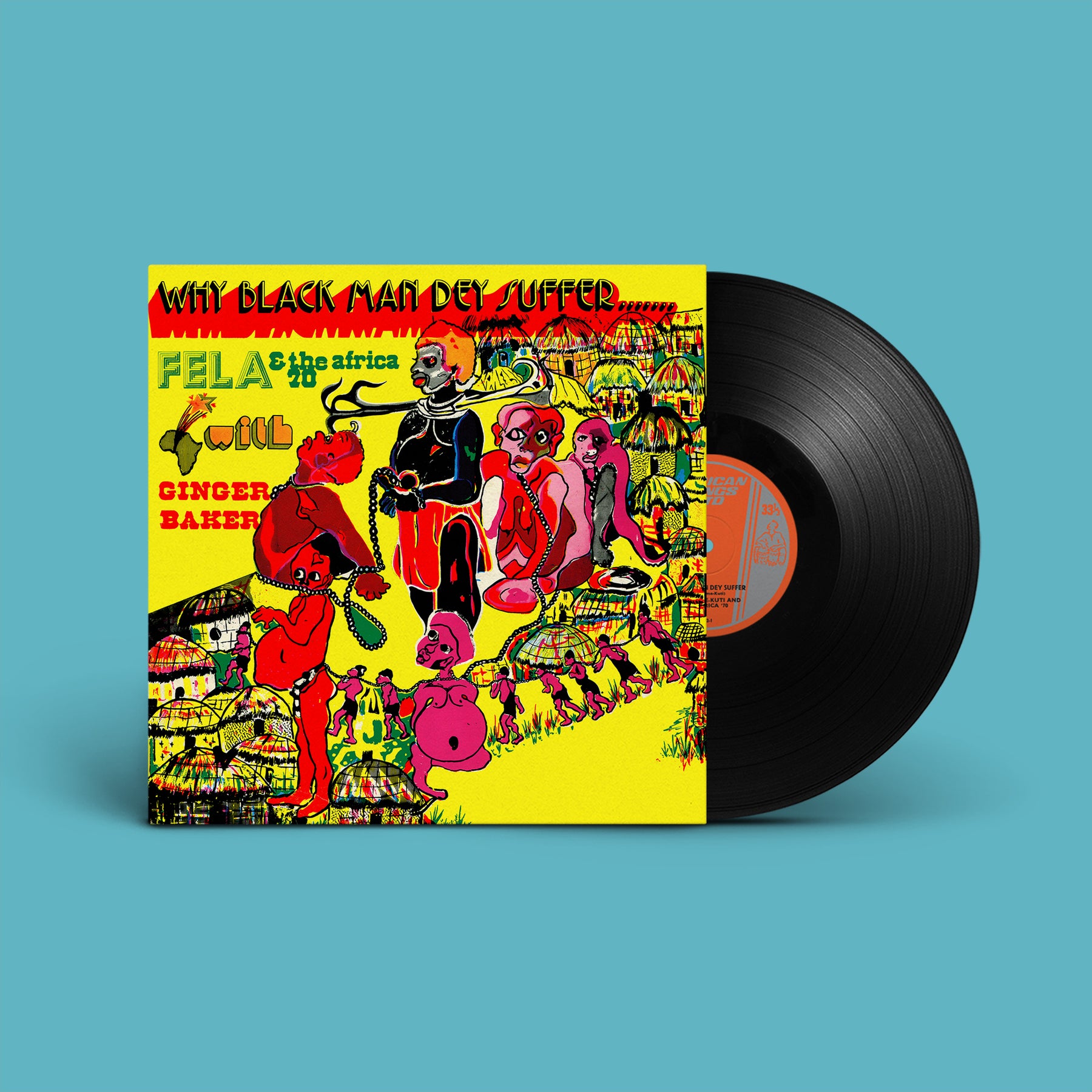 Fela Kuti Box Set #5 7xLP Vinyl