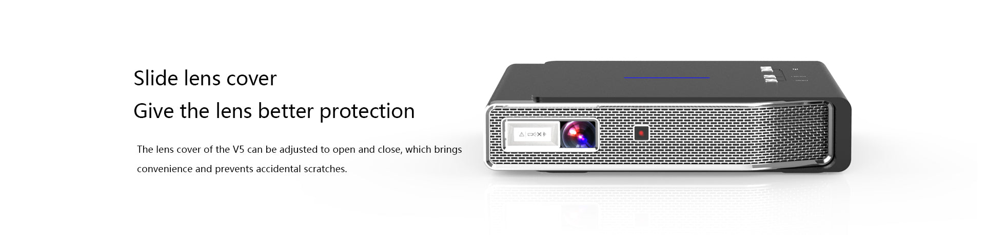 Toumei V5 Portable Projector Features 08