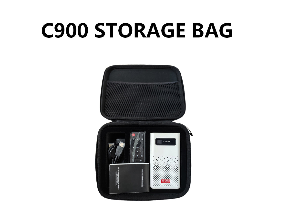 C900 Portable Projector Travel Storage Case Bag