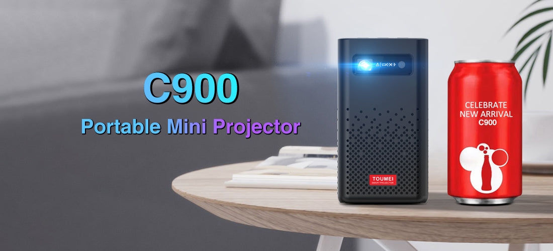 Toumei C900 Portable Smart Mini Projector Details 01