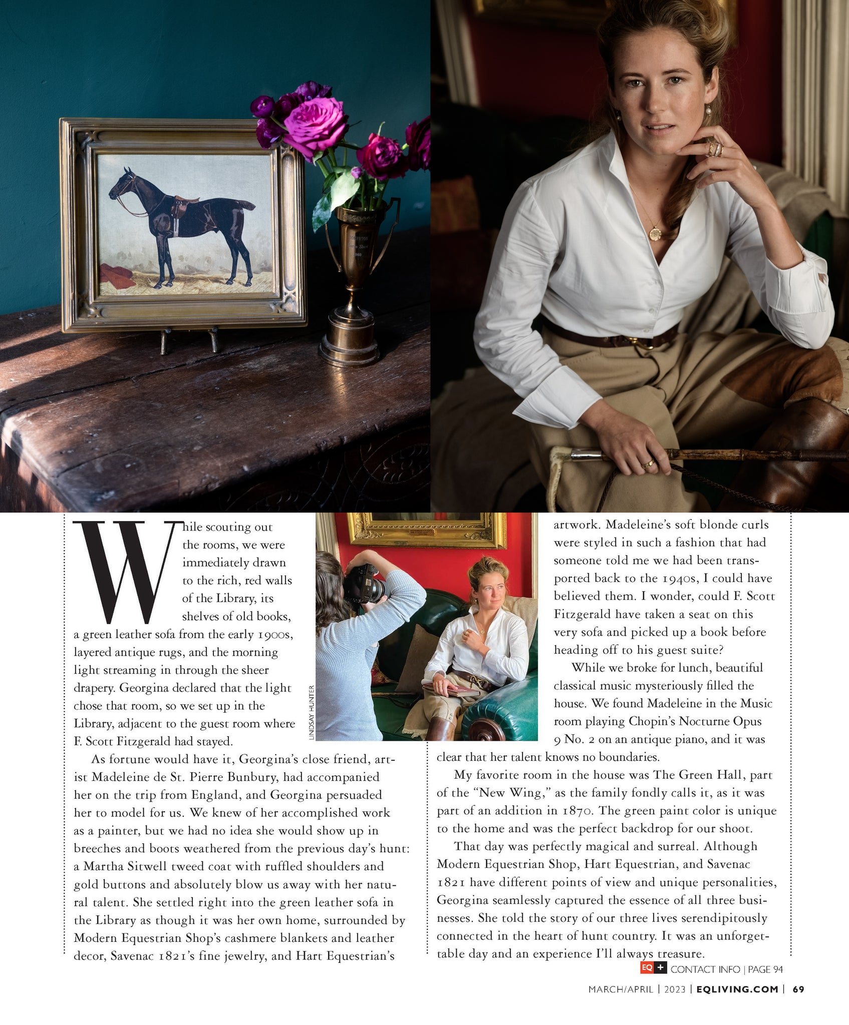 Equestrian Living Article