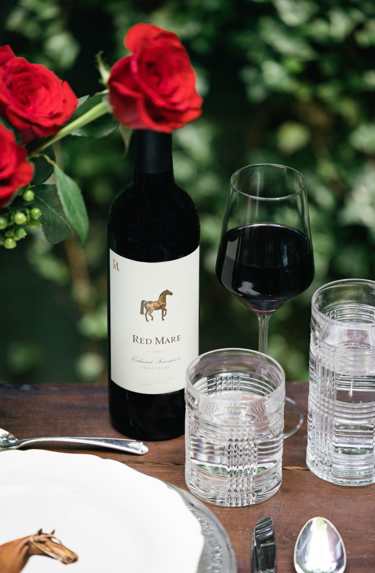 Red Mare Wine featured at Kentucky Derby party