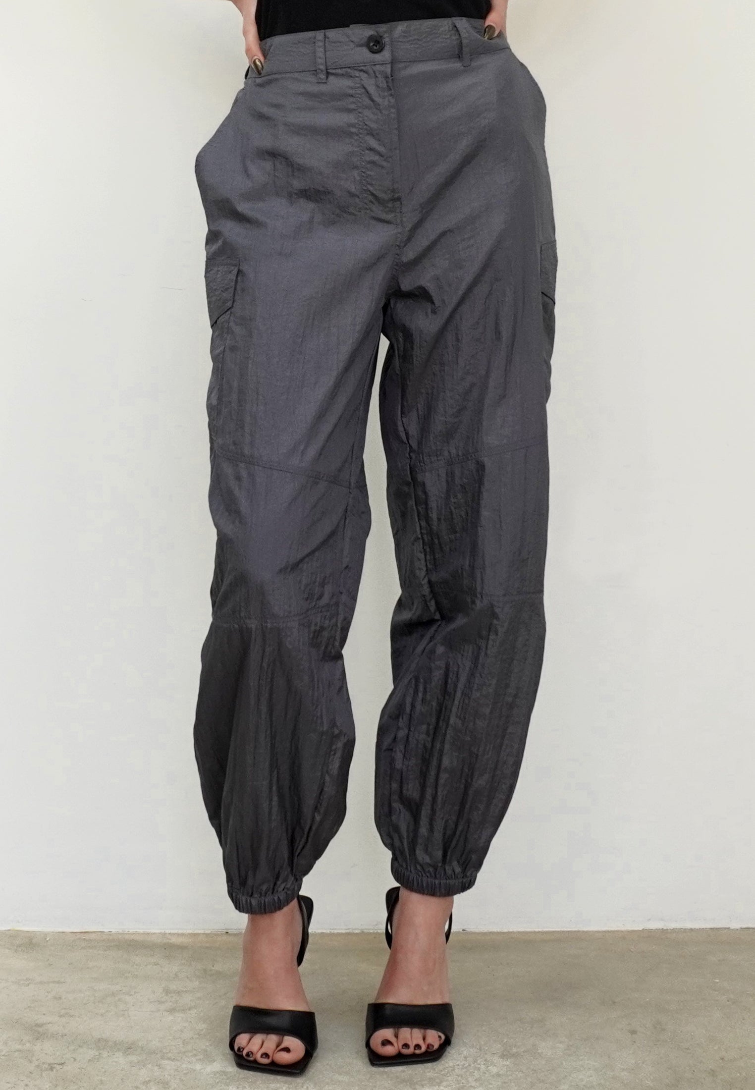 Black Ripstop Cotton Cargo Trousers | New Look