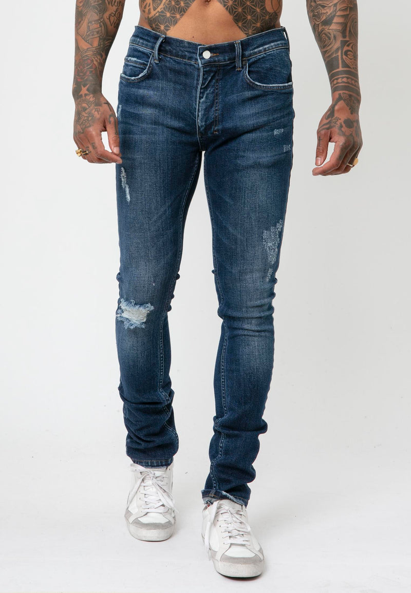 RELIGION Hero Slim Fit Storm Blue Jeans – RELIGION Clothing