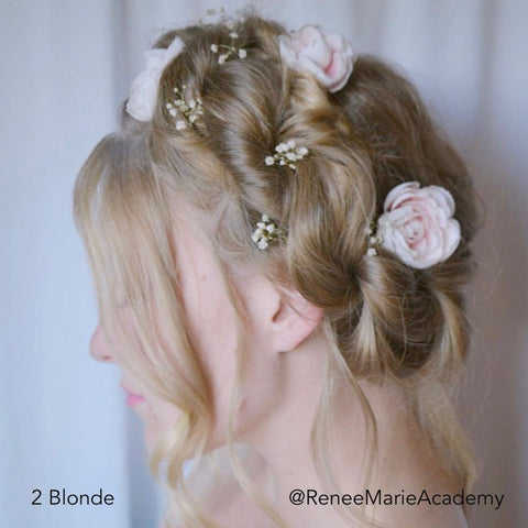 Rope Braided Bridal Style Hairband Using Easy Updo Extensions