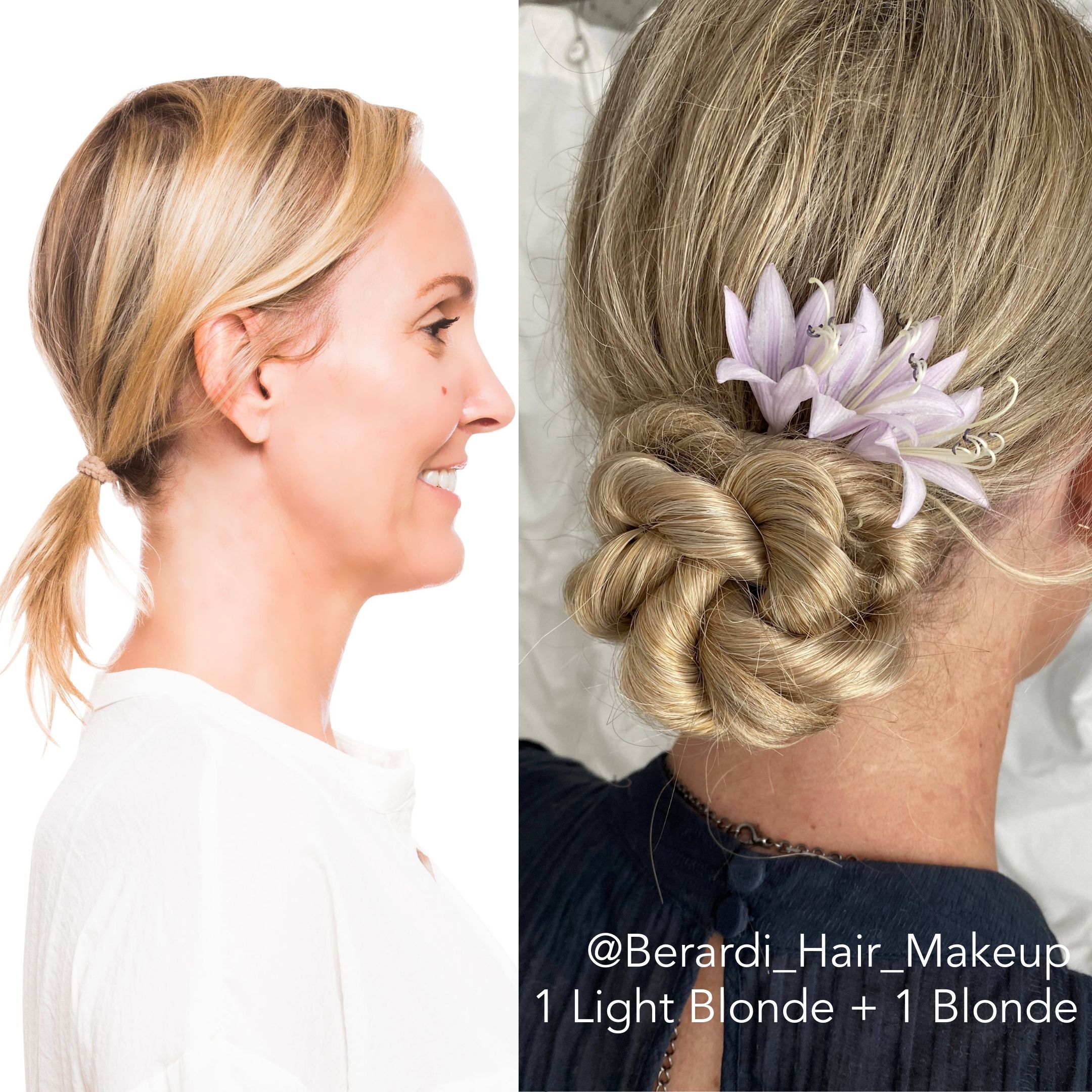 Blonde Easy Updo Extensions Natural Looking Style, Volume & Length