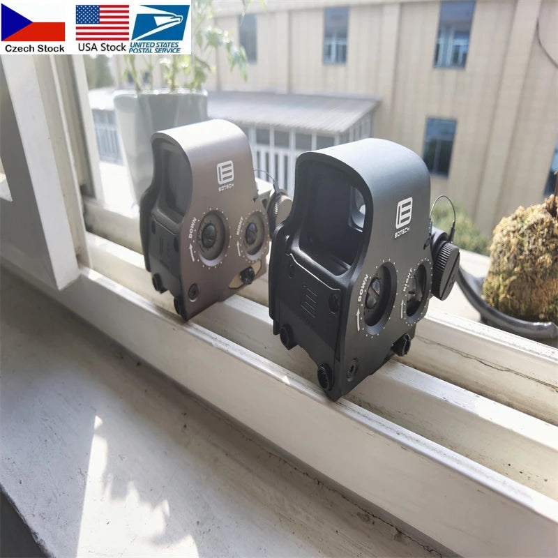Holographic Hunting Lens with Red Dot Marking, EXPS3-0 with NV Function, Rifle Scope for Airsoft