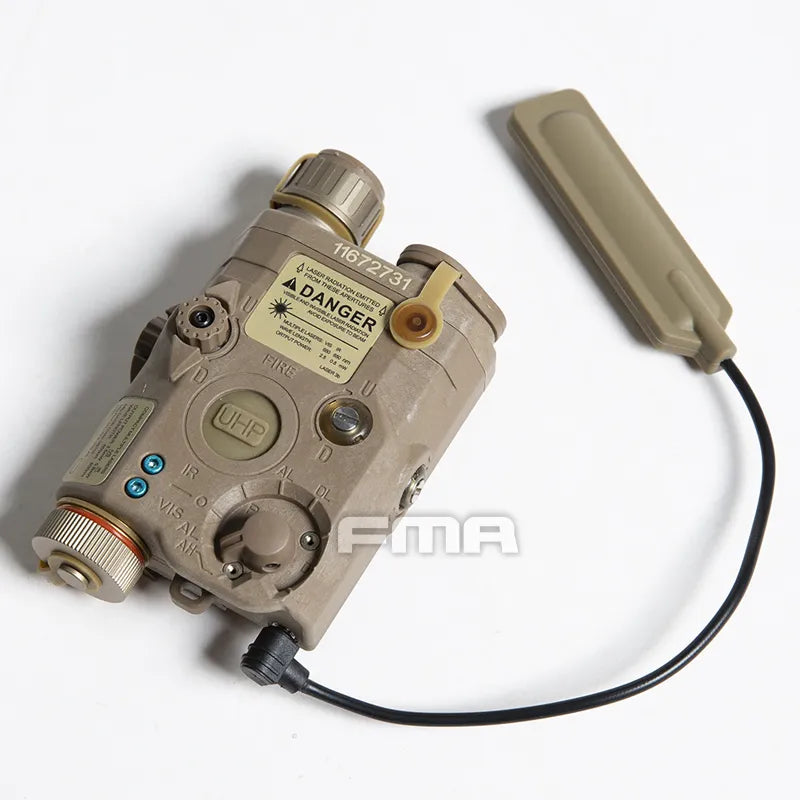 FMA 2023 New Version PEQ UHP LA5-A LED Gun Light with Red Dot Laser Indicator IR Signal Light Hunting Rifle AN-PEQ 15 TB1447