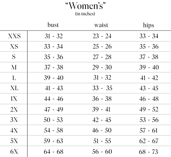 Sizing