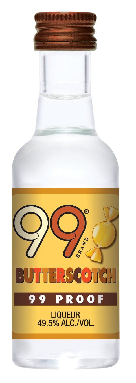 99 BUTTERSCOTCH PL 50ML SLEEVE (10 BOTTLES)