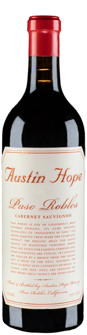 Austin Hope Cabernet Sauvignon, Paso Robles