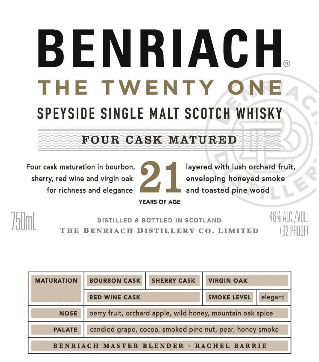 BENRIACH-21 YR