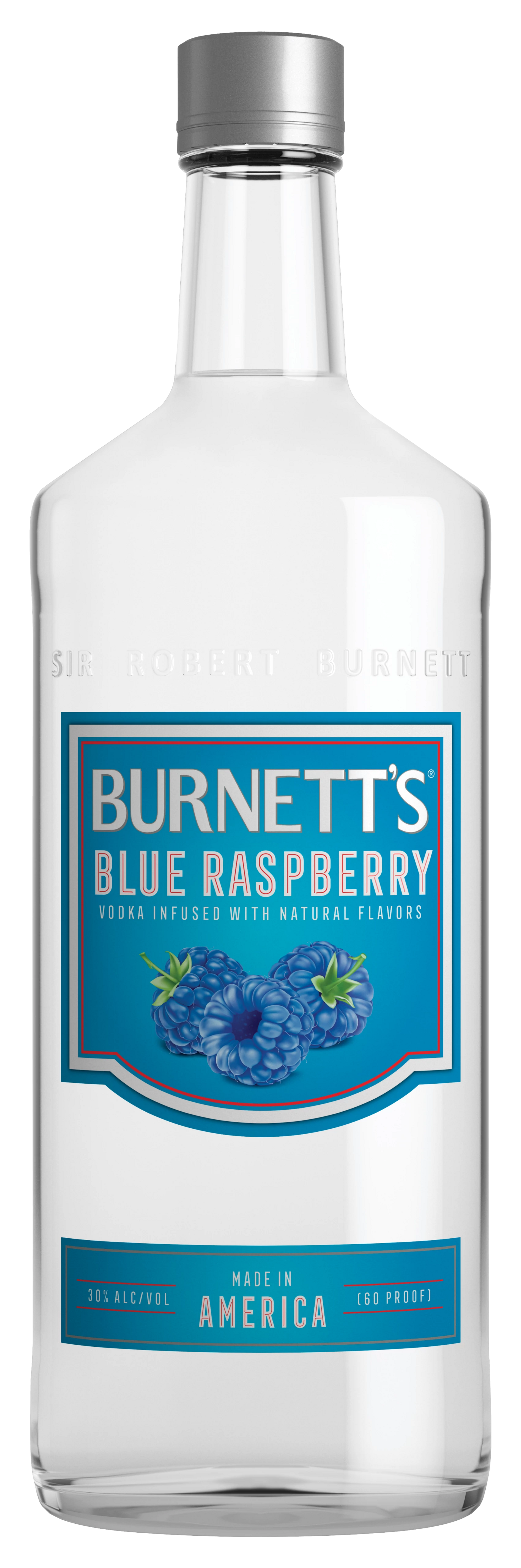 BURNETT'S BLUE RASPBERRY