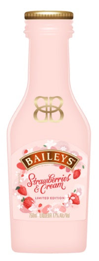 BAILEYS STRAWBERRIES & CREAM 50ML SLEEVE (20 BOTTLES)