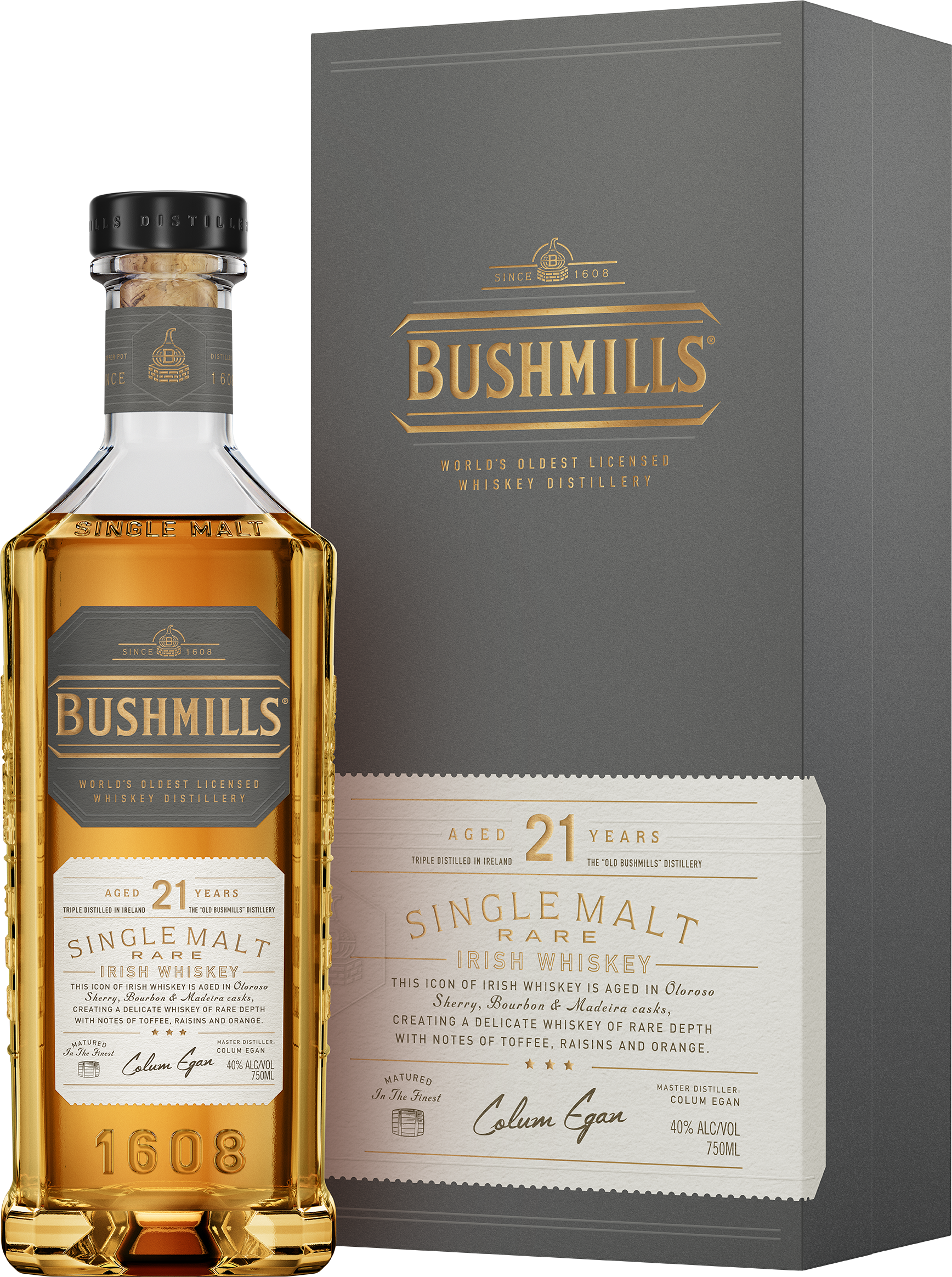 BUSHMILLS MALT-21 YR (IRISH)