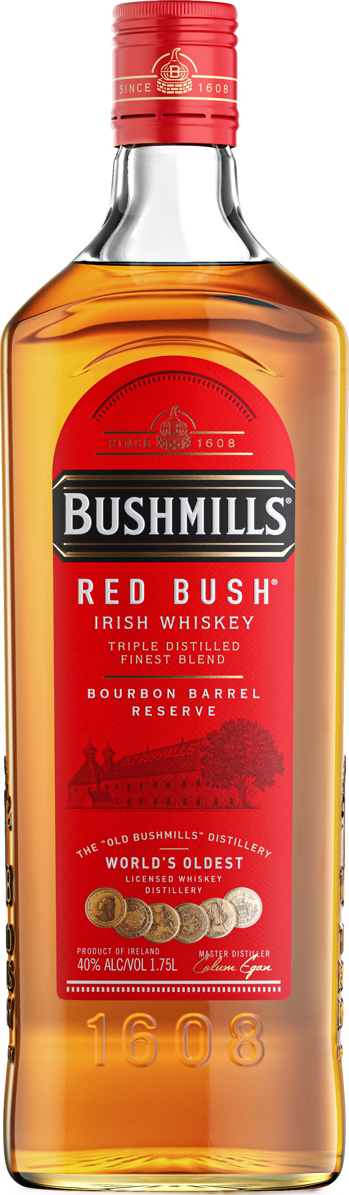 BUSHMILLS RED BUSH 1750ML