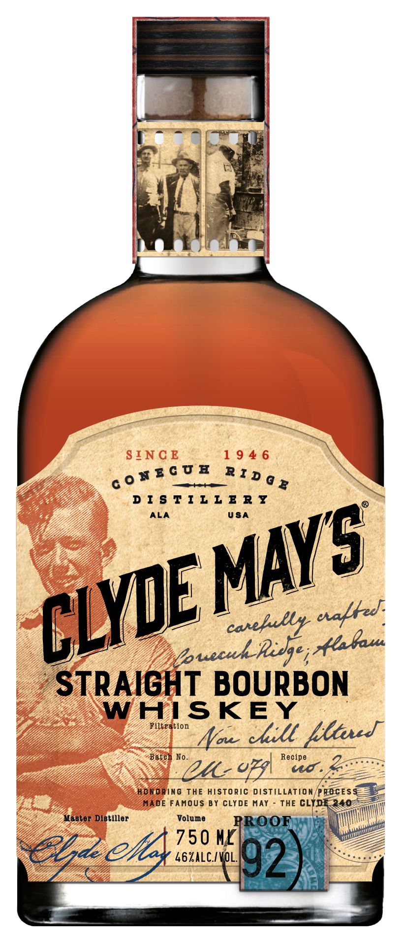 CLYDE MAY'S STRAIGHT BOURBON