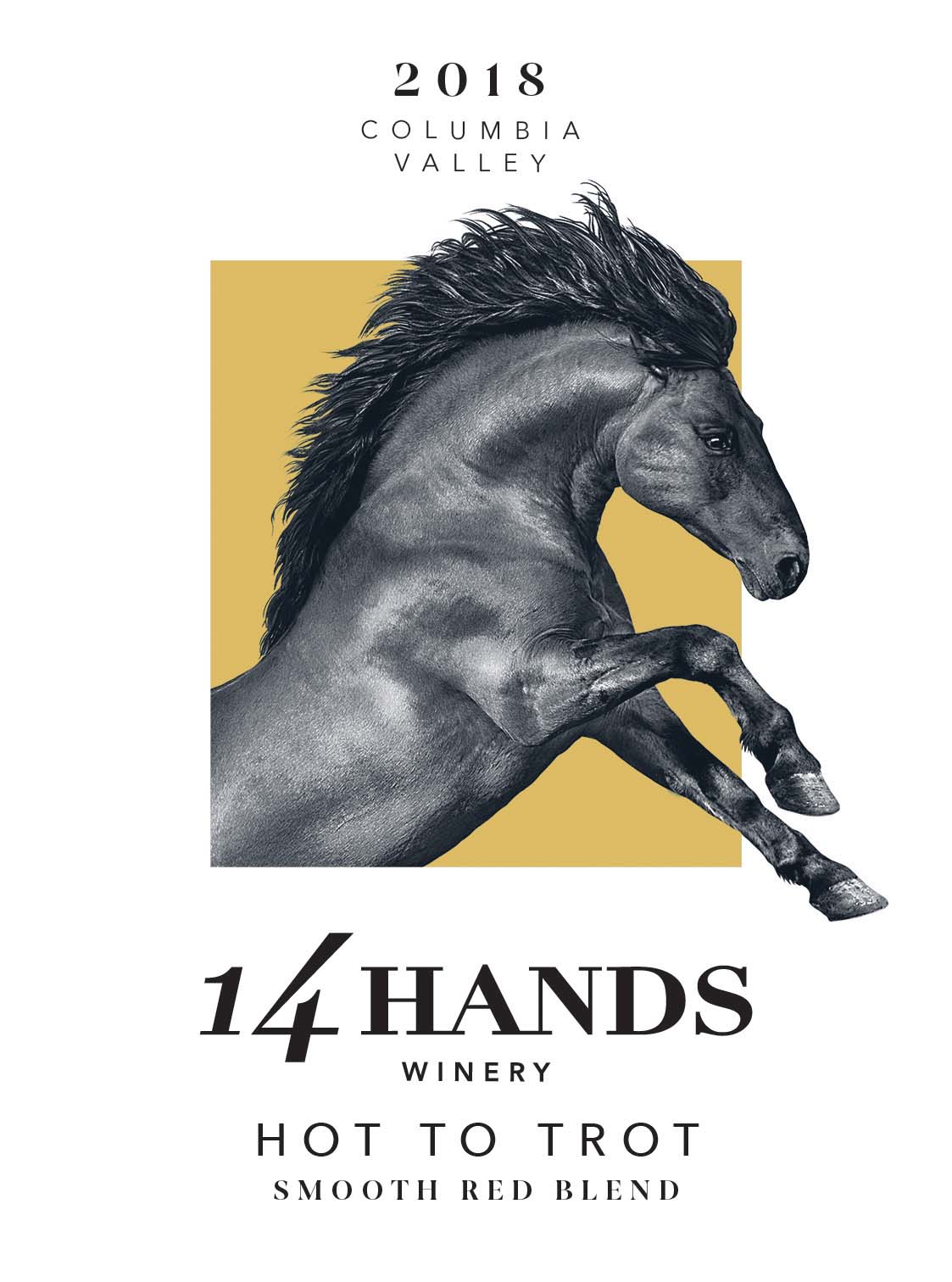 14 Hands Hot to Trot Smooth Red Blend, Columbia Valley