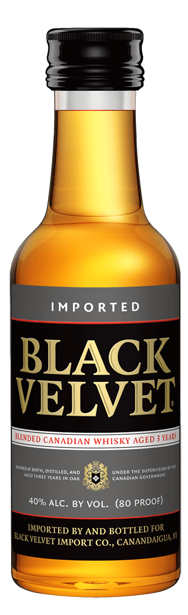 BLACK VELVET 50ML SLEEVE (10 BOTTLES)