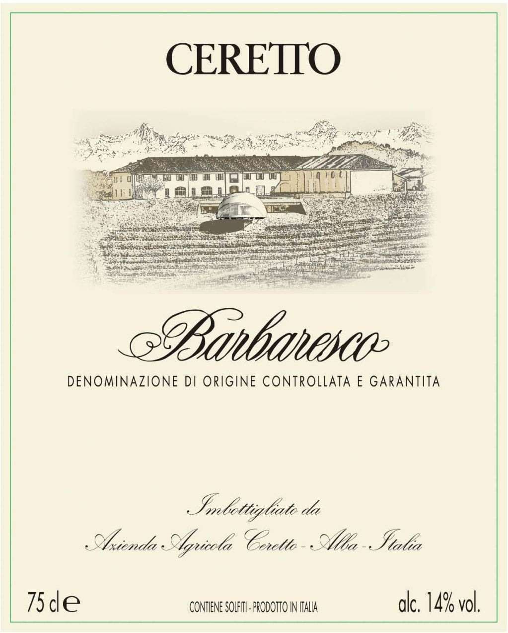 Ceretto Barolo 'Bricco Roche', Piedmont